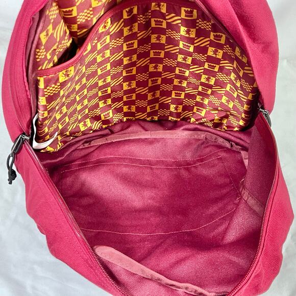 Vans X Harry Potter Gryffindo Classic Backpack Book Bag School Laptop New - Picture 7 of 9